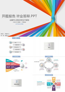 論文開題報告答辯ppt模板(論文開題報告ppt)