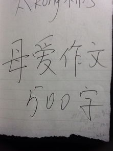 媽媽關(guān)心我的作文開(kāi)頭