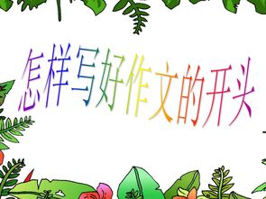 小學(xué)作文開頭如何吸引人ppt