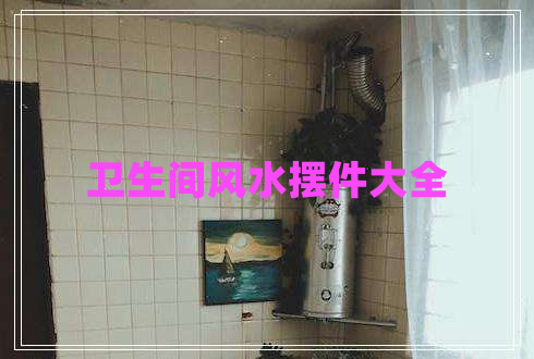 衛(wèi)生間風(fēng)水?dāng)[件大全