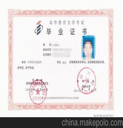 自考?？票究埔划厴I(yè)
