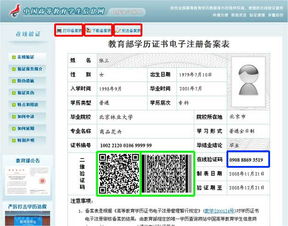 自考本科學歷在線驗證