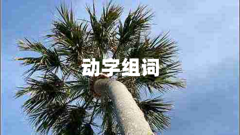 動字組詞