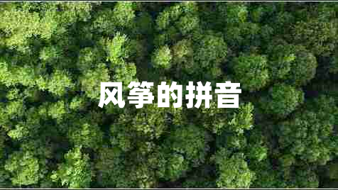 風箏的拼音