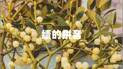 績的拼音