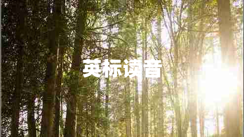 英標(biāo)讀音