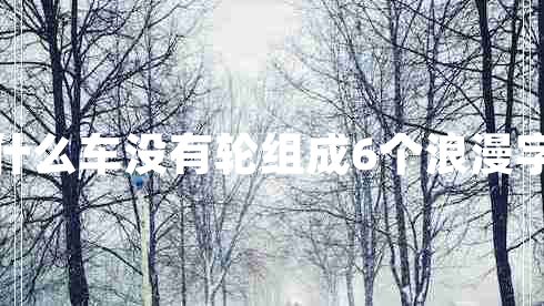 什么車沒有輪組成6個浪漫字