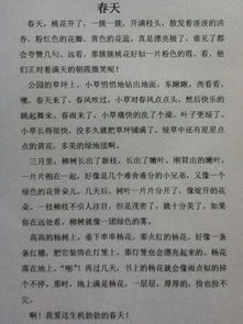 作文,景物,描寫,七級