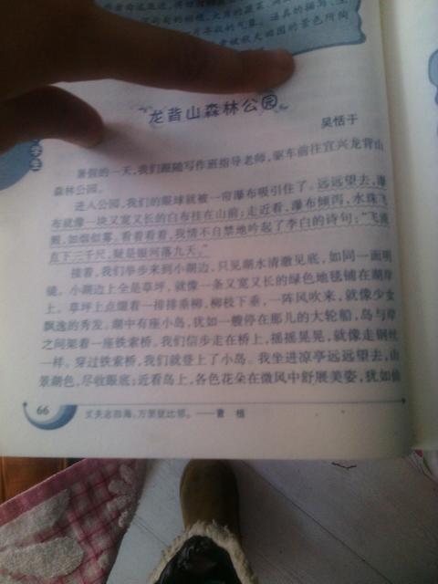 描寫(xiě)校園一處景物的作文600字
