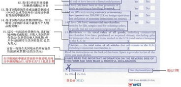 2015美國入境注意事項