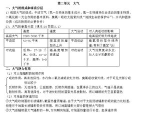 高中地理知識點(diǎn)基礎(chǔ)