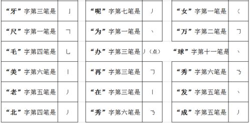 筆順,基礎(chǔ)知識(shí)