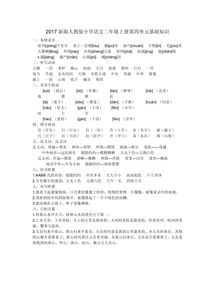 2017二級(jí)語文基礎(chǔ)知識(shí)
