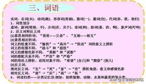 語文教師掌握的基礎知識