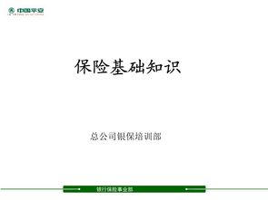 平安新人保險(xiǎn)基礎(chǔ)知識(shí)考試答案