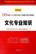 文化專業(yè)基礎(chǔ)知識