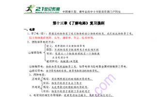 電學(xué)基礎(chǔ)知識教程