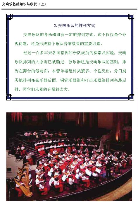 交響樂鑒賞基礎(chǔ)知識