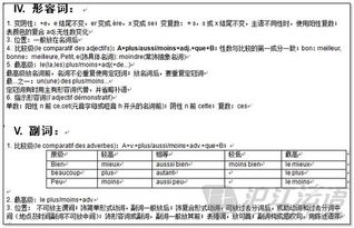 法語基礎(chǔ)知識點(diǎn)