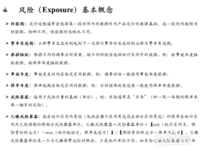 車險精算定價基礎知識