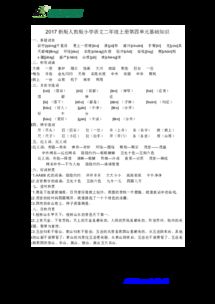 小學(xué)一二級(jí)語(yǔ)文基礎(chǔ)知識(shí)匯總